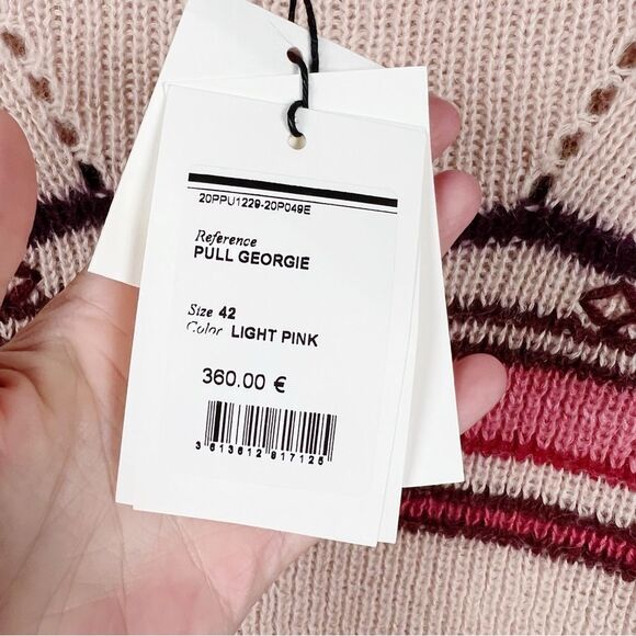 NWT Isabel Marant Etoile Georgie Alpaca Wool Knit Sweater Large - Picture 9 of 13